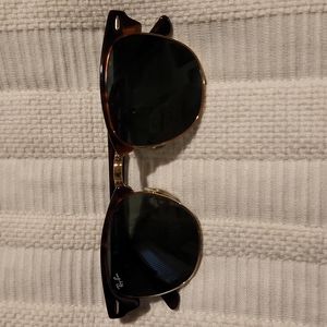 Ray-ban aviator tortoise gold sunglasses